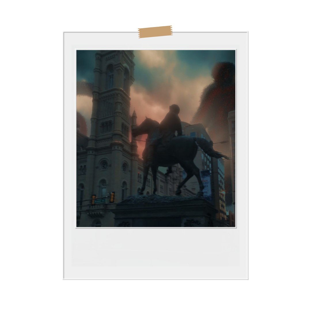 a clip of a VFX project I made in Philly. a lot of compositing and rotoscoping went into this